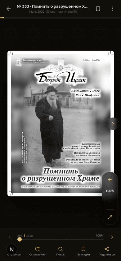 Читалка: выпуск №333, обложка и управление
